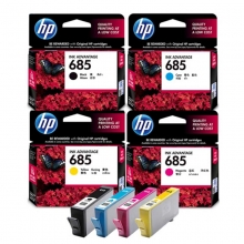 惠普（HP）685 黑彩四色墨盒（适用HP Deskjet3525/5525/6525/4615/4625）