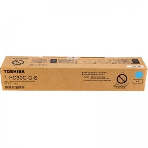 东芝（TOSHIBA）T-FC30C-C-S 青色低容碳粉 70g（适用e-STUDIO 2051c 2551c 2050c 2550c）