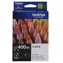 兄弟（brother）LC400BK 黑色墨盒（适用MFC-J430W J825DW J625DW 6710DW 6910DW）