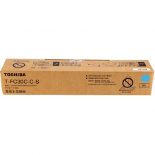 东芝（TOSHIBA）T-FC30C-C-S 青色低容碳粉 70g（适用e-STUDIO 2051c 2551c 2050c 2550c）
