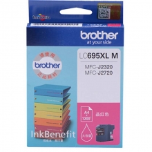 兄弟（brother）LC695XL M 品红色墨盒（适用于兄弟MFC-J2720 MFC-J2320）