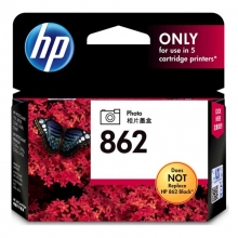 惠普（HP）CB317ZZ 黑色照片墨盒 862（适用PhotosmartC5388 B210a B110a 6510 Photosmart7510）