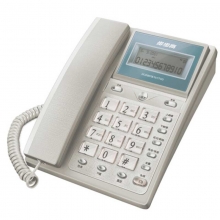 步步高（BBK）HCD6101 固定电话机/座机 双接口免电池（流光银）