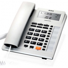 步步高（BBK） HCD159 电话机座机 来电显示/免电池/双接口/10组一键拨号 白色