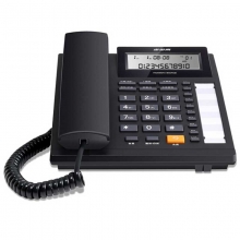 步步高（BBK） HCD159 电话机座机 来电显示/免电池/双接口/10组一键拨号 黑色