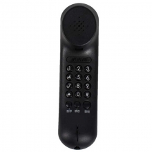 步步高（BBK）HA126T 壁挂式电话机/有绳挂机/酒店挂式电话机  黑色