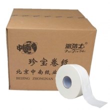 派洁士（paijieshi）600克 珍宝卷纸/大盘纸/大卷卫生纸/手纸 600g*16卷/箱