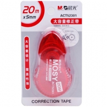 晨光（M&G）ACT52301 大容量修正带/涂改带 5mm*20m（颜色随机）单卡装