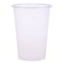 妙洁 7020 一次性塑料杯 增厚型 320ml 大杯 50只装
