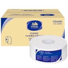 维达（Vinda）VS4490 经典商用大盘纸/大卷纸酒店公用厕纸大盘卫生纸 3层*180米*12卷/箱