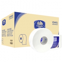 维达（Vinda）VS4491 大盘纸850公用卫生纸厕纸公用卷筒纸 3层*805克*12卷/箱