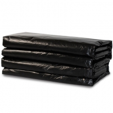 国产 平口大号加厚垃圾袋 120cm*140cm 黑色（普通款）500只/袋（整袋出售）