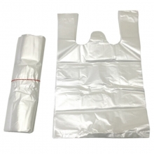 国产 塑料袋/垃圾袋/手提袋/背心袋 32*52cm（白色）普厚型 50个/包