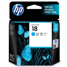 惠普（HP）C4937A 18号 青色墨盒（适用 OfficejetL7380 L7580 L7590 ProK5300 K5400dn K8600）