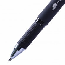晨光（M&G）AGPA2501 磨砂杆大笔画签字笔/陶瓷珠中性笔 1.0mm 黑色 12支装