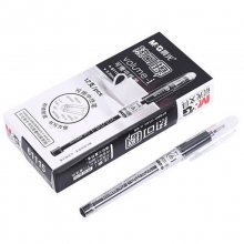 晨光（M&G）AKP61115 热可擦子弹头中性笔/签字笔/水笔（替芯3003）0.5mm 黑色 12支/盒