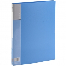 吉利发（JILIFA）GL30AB 标准轻便型资料册文件册A4插页文件夹资料夹 蓝色 A4 30页