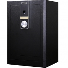 得力（deli）4053 黑尊系列指纹密码高级全钢保险箱保险柜保管箱 3C认证 高72cm 黑色