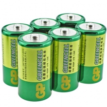 超霸（GP）1号超强碳性电池无汞1.5V环保干电池 20粒装