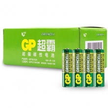 超霸（GP）5号超强碳性电池无汞1.5V环保干电池 40粒装