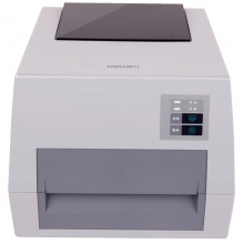 得力（deli）DL-820T 热敏小票条码不干胶电子面单打印机 热转印碳带标签打印机 108mm