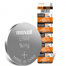 麦克赛尔（Maxell）LR44/AG13/A76/L1154/357A 纽扣电池 1.5V万胜电池 10粒装