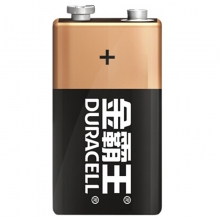 金霸王（Duracell）9V 碱性电池九伏  6F22方形电池 1粒装