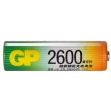 超霸（GP）镍氢5号2600mAh 充电电池 五号AA电池 4粒装