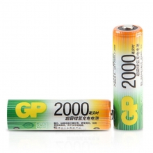 超霸（GP）镍氢5号2000mAh 充电电池 五号AA电池 4粒装