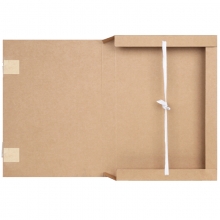 永硕（UOSO）A4-4cm 无酸牛皮纸档案盒 纸质档案盒  50个装