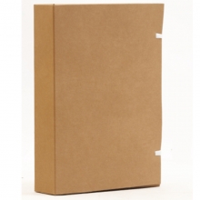 永硕（UOSO）A4-5CM 空白无酸牛皮纸档案盒 无字档案盒 10个装