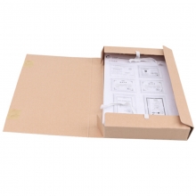 永硕（UOSO）8CM 国产无酸牛皮纸科技档案盒 A4纸质档案盒 20个装