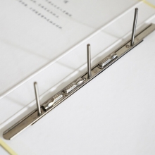 永硕（UOSO）3.5cm 纸质人事档案盒 A4新标准人事档案夹 （三柱蛇簧夹）10个装