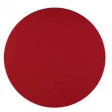 雅齐利（YAQILI）8160 圆形印章垫 红色 直径16cm