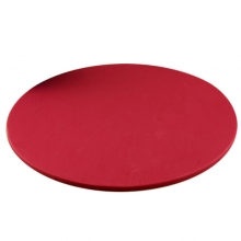 雅齐利（YAQILI）8160 圆形印章垫 红色 直径16cm