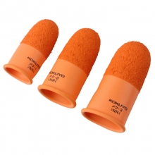 国誉（KOKUYO）MEDU-3B 进口护指套/手指套 大号（直径21.5*长51mm）橙色 12只/包