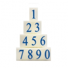 永硕（UOSO）S-3 数字组合号码印章 自由组合价格标价号码章