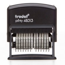 卓达（trodat）48313 可调式号码机/数字章回墨印回墨章 13位 字高3.8mm 绿色