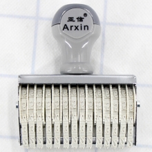 亚信（Arxin）NO.214 小14位转轮号码印数字章 可调日期符号组合号码印打码机