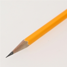 施德楼（STAEDTLER）134 六角黄杆铅笔写字铅笔 12支/盒 HB/带橡皮头