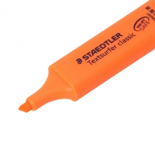 施德楼（STAEDTLER）364-4 隐形喷墨荧光笔彩色重点标记笔 1-5mm 橙色