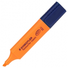 施德楼（STAEDTLER）364-4 隐形喷墨荧光笔彩色重点标记笔 1-5mm 橙色