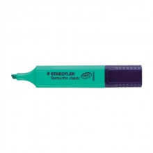 施德楼（STAEDTLER）364-35 隐形喷墨荧光笔彩色重点标记笔 1-5mm 蓝绿色