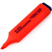 斯塔（STA）8340-2 荧光笔/重点标记笔/彩色标记笔/高光文本标记笔 红色