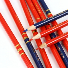 中华（GHUNG HWA）120 HB 红蓝双头铅笔/双色铅芯/彩色铅笔/特种铅笔 10支装