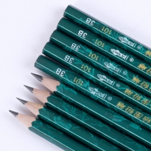 中华（GHUNG HWA）101 3B 木制绘图铅笔/素描美术书写铅笔 12支/盒
