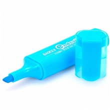 宝克（BAOKE）MP460 荧光笔/重点醒目标记笔 10支装 蓝色