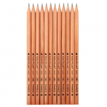 马可（MARCO）6001 原木书写六角杆铅笔/素描绘图铅笔 12支盒装 HB