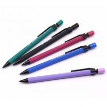 斑马（ZEBRA）MP-100 自动铅笔/经典活动铅笔 橡胶握笔杆 0.5mm（10支装）笔杆颜色随机