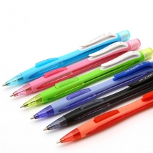 三菱（UNI）M7-228 侧按式自动铅笔/活动铅笔 0.7mm 笔杆颜色随机 10支装